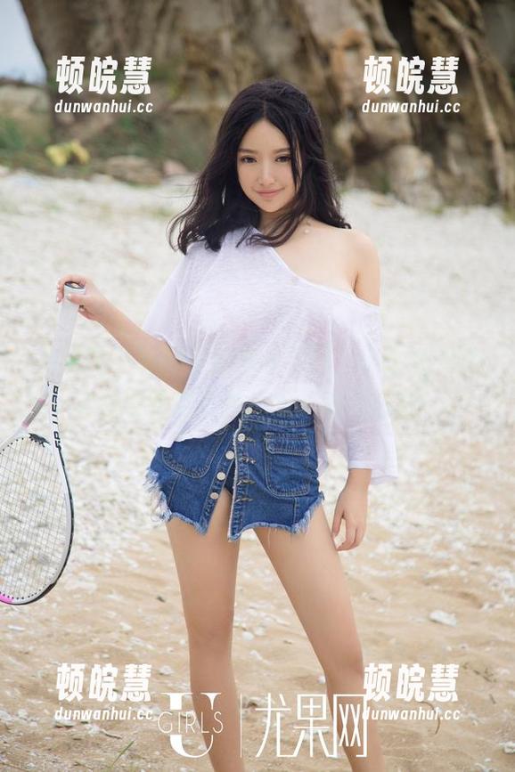 尤果网-韩恩美 尤果网 - 套图中泳衣太显眼,韩恩美你确定没有特意在挑逗我的审美疲劳!