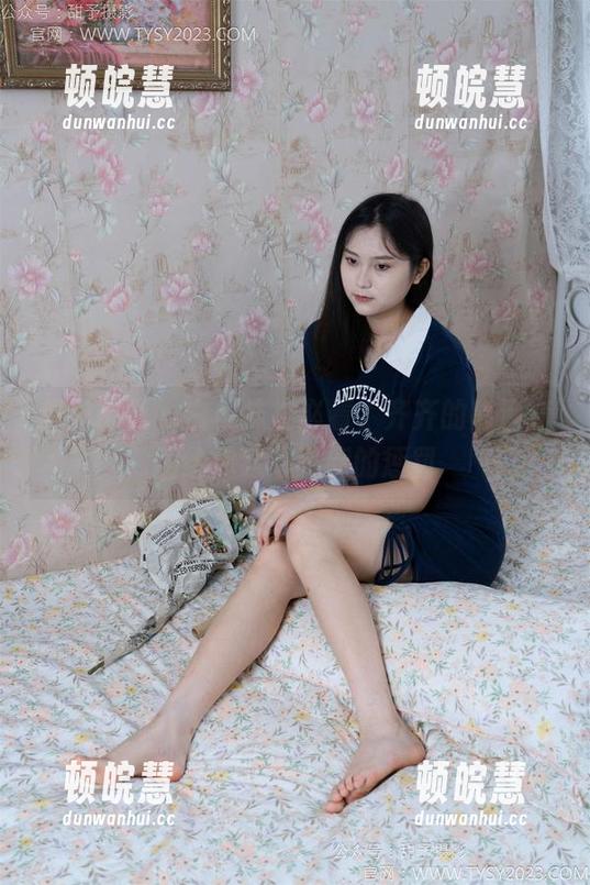甜予摄影-齐齐 甜予摄影 - 白棉袜控必看,齐齐的高清套图给你意想不到的惩罚