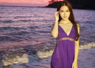 美媛馆 – 唐琪儿Beauty今天更新的长腿原图，有点让人想一探究竟的意思！